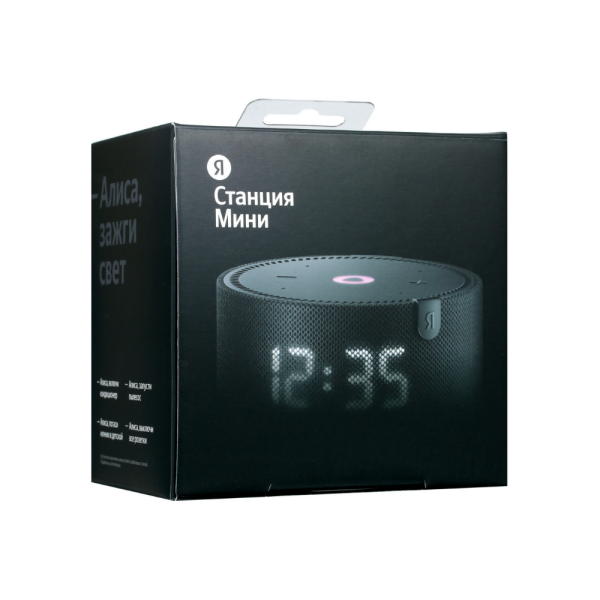 Яндекс Станция "Мини" с часами