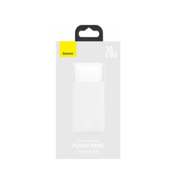 Портативный АКБ Baseus Quick Charge Power Bank 30000mAh