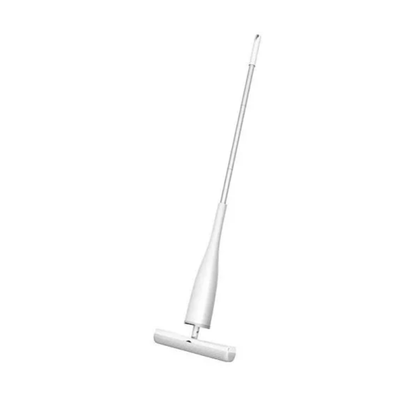 Швабра с автоотжимом Xiaomi Blue Fish Squeezing Water Sponge Mop PU03A Белый